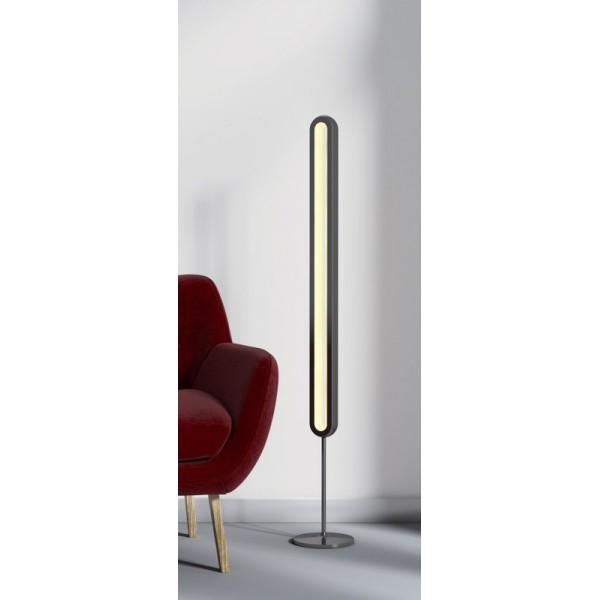 LightPillar svetilka (siva) dimmable, daljinsko stikalo