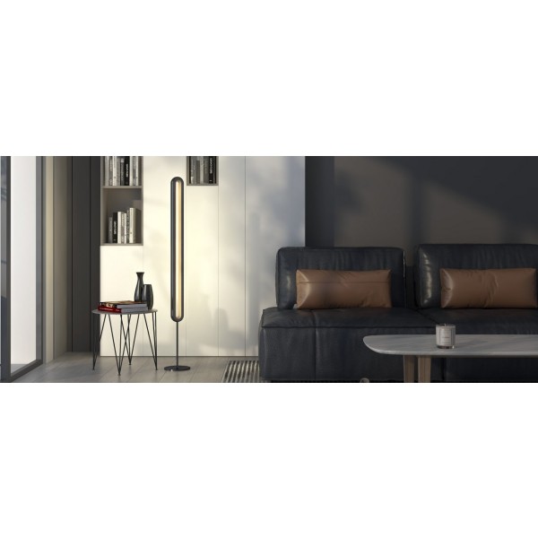 LightPillar svetilka (siva) dimmable, daljinsko stikalo