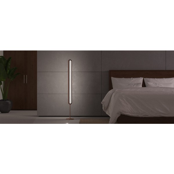 LightPillar svetilka (siva) dimmable, daljinsko stikalo
