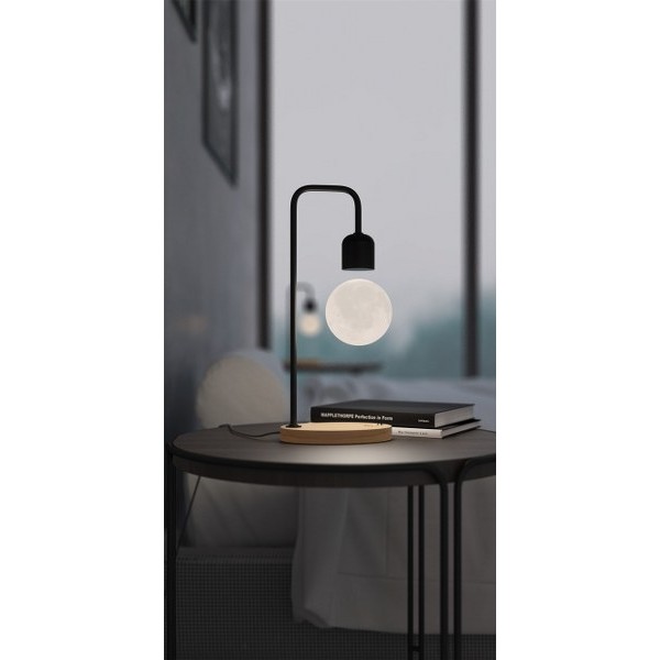 svetilka LevitatingLamp |Moon| Light Wood