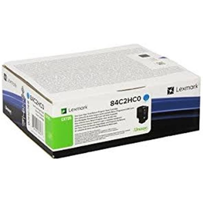 Toner Lexmark CX725 Cyan 16k