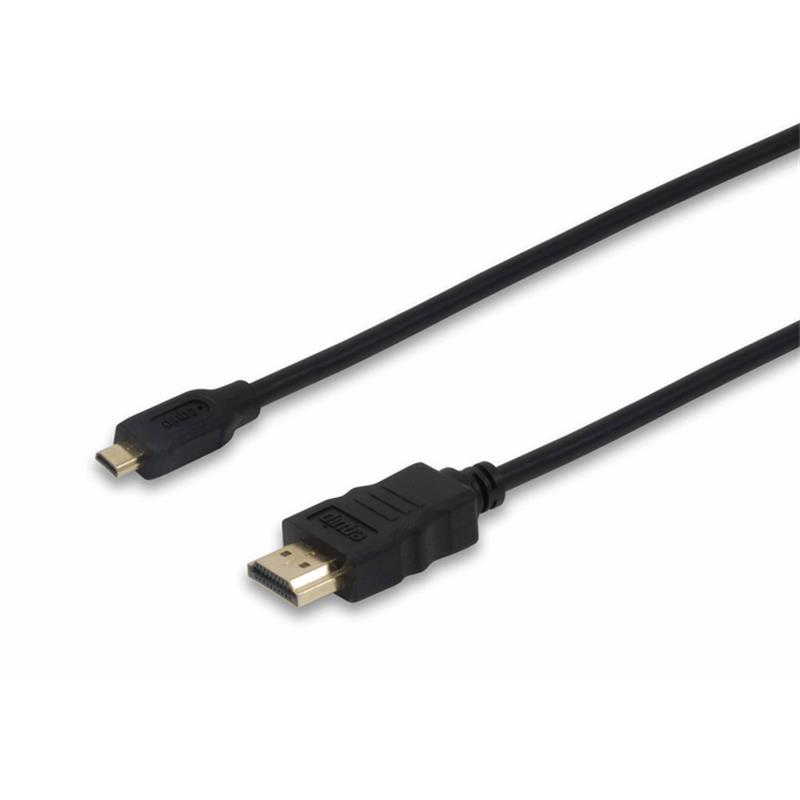 HDMI v microHDMI  M/M 2,0m črn