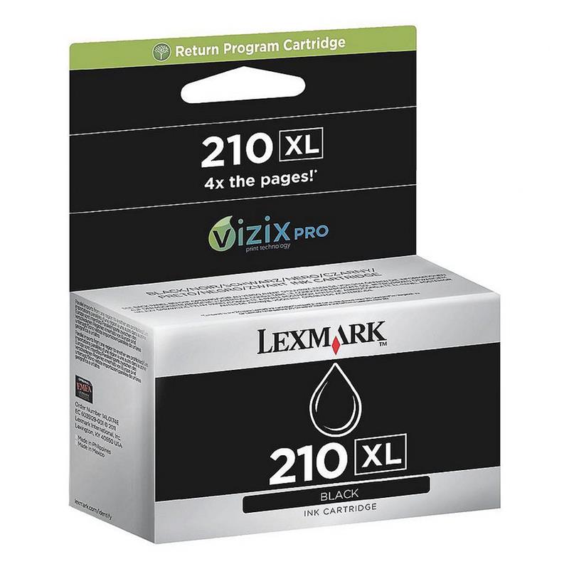 Lexmark kartuša črna 210XL