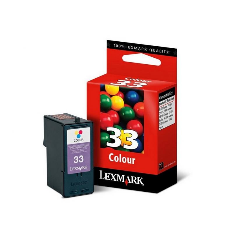 Lexmark barvna kartuša 33 HY