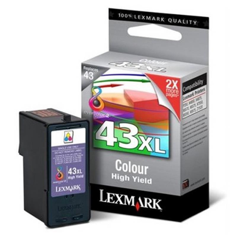 Lexmark barvna kartuša 43XL