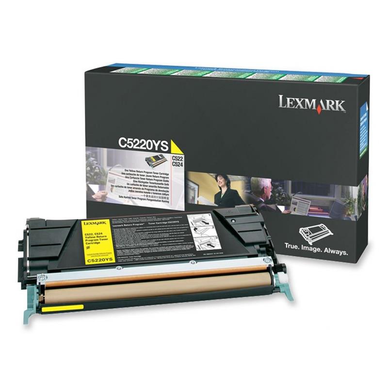 Toner C52X Yellow 3k