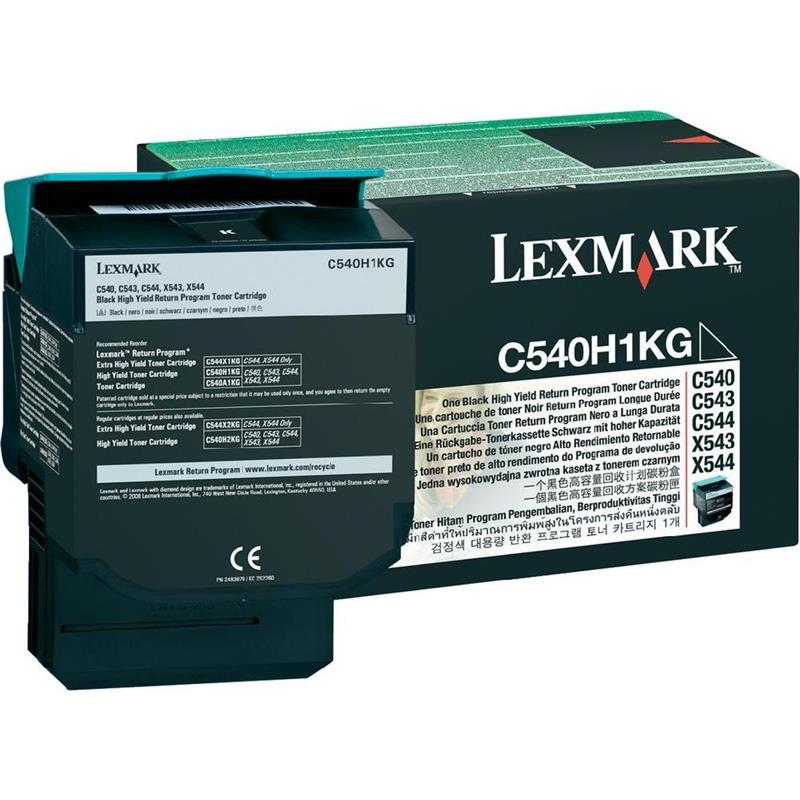 Toner C540/C543/C544 black 2,5