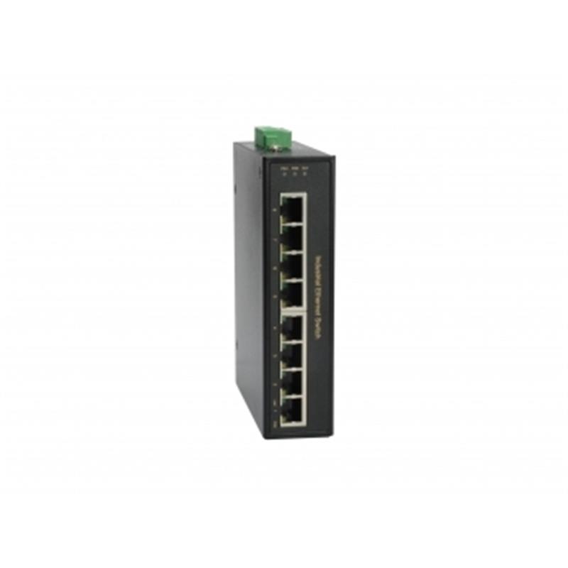8-Port Fast E. PoE Ind. Switch
