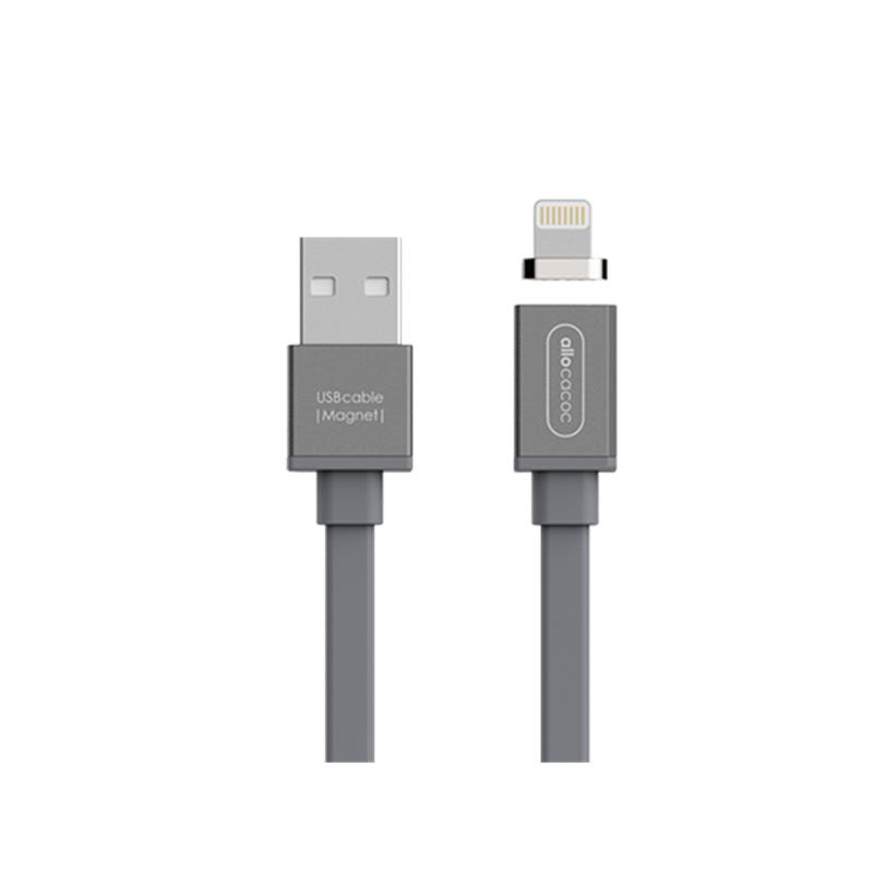 USB kabel Lightning |Magnet| siv