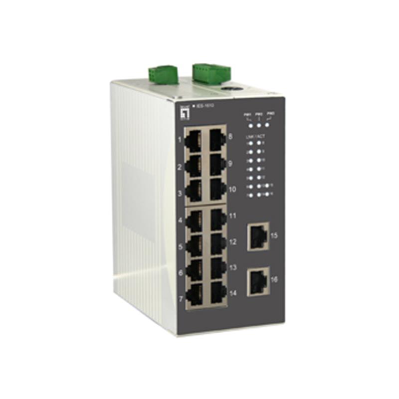 16 FE Unmanaged Switch -10 ~