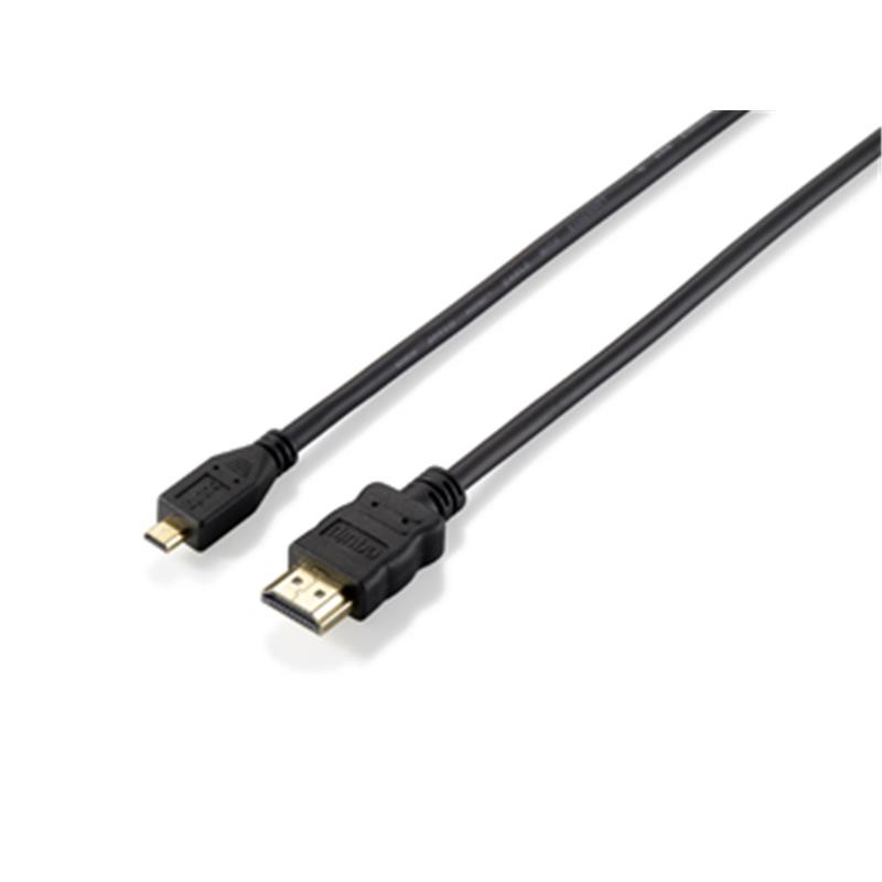 HDMI v Micro HDMI M/M 1,0m črn