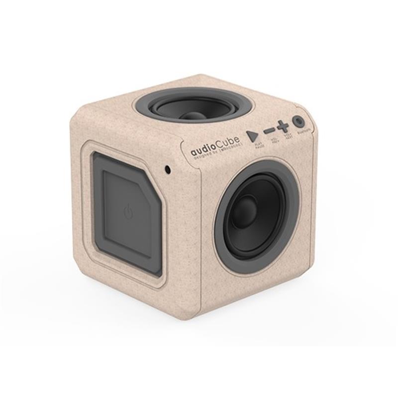 audioCube Portable WOOD